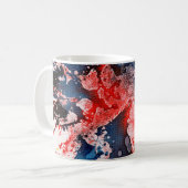 Polychromoptic #15 von Michael Moffa Kaffeetasse (Vorderseite Links)