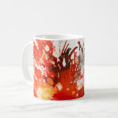 Polychromoptic #16 von Michael Moffa Kaffeetasse (Vorderseite Links)
