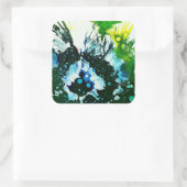 Polychromoptic #2C durch Michael Moffa Quadratischer Aufkleber (Tasche)