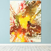 Polychromoptik #10 leinwanddruck (Insitu (Holzboden))