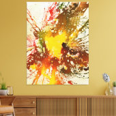 Polychromoptik #10 leinwanddruck (Insitu (Wohnzimmer))