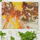 Polychromoptik #10 von Michael Moffa Geschirrtuch (Gefaltet)