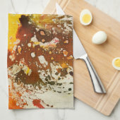 Polychromoptik #10 von Michael Moffa Geschirrtuch (Viertel Falte)