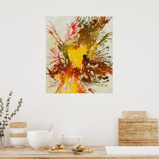 Polychromoptik #10 von Michael Moffa Poster (Küche)