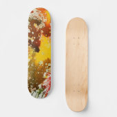 Polychromoptik #10 von Michael Moffa Skateboard (Vorderseite)