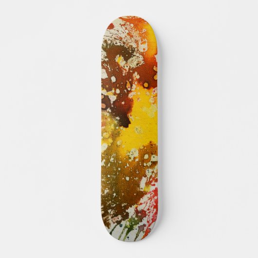 Polychromoptik #10 von Michael Moffa Skateboard (Vorne)