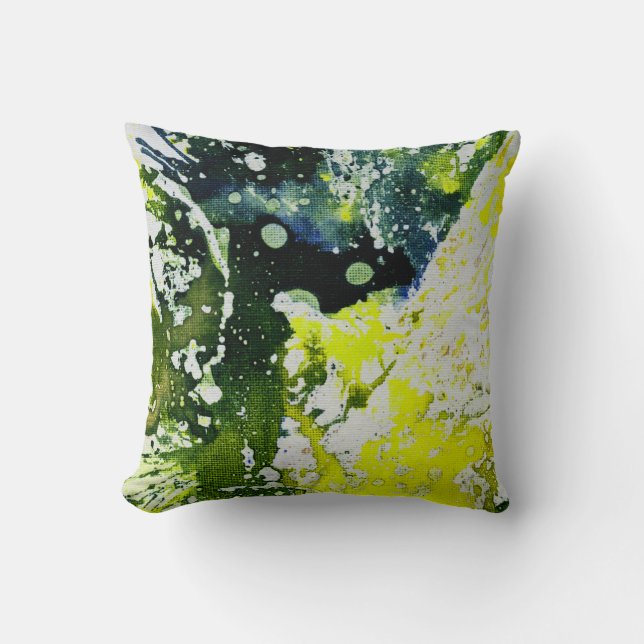 Polychromoptik #12 von Michael Moffa Kissen (Vorderseite)