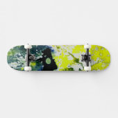 Polychromoptik #12 von Michael Moffa Skateboard (Horizontal)