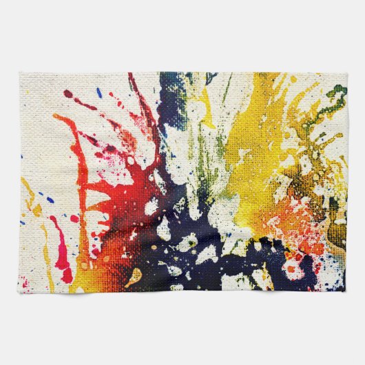 Polychromoptik #13B von Michael Moffa Geschirrtuch (Horizontal)