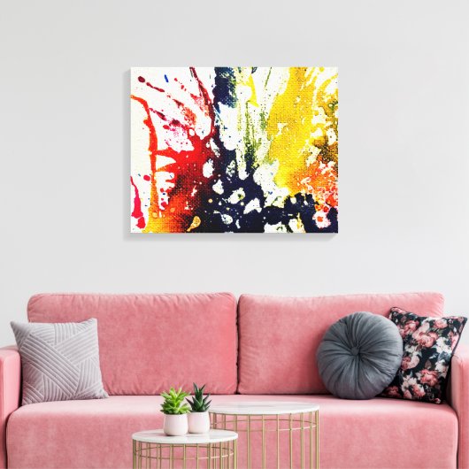 Polychromoptik #13B von Michael Moffa Leinwanddruck (Insitu (Wohnzimmer))