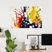 Polychromoptik #13B von Michael Moffa Poster (Heimbüro)