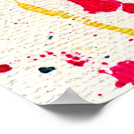 Polychromoptik #13B von Michael Moffa Poster (Ecke)