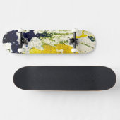 Polychromoptik #13B von Michael Moffa Skateboard (Horizontal)