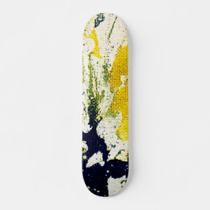 Polychromoptik #13B von Michael Moffa Skateboard