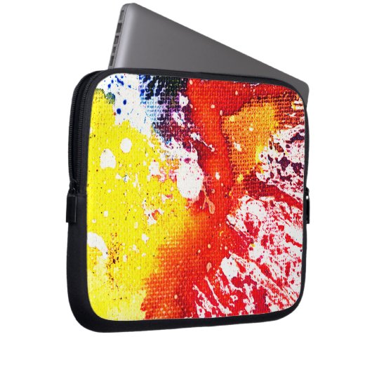 Polychromoptik #13C von Michael Moffa Laptopschutzhülle (Vorne Rechts)