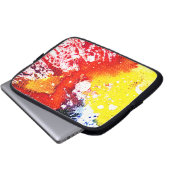 Polychromoptik #13C von Michael Moffa Laptopschutzhülle (Vorne Knopf)