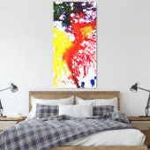 Polychromoptik #13C von Michael Moffa Leinwanddruck (Insitu (Schlafzimmer))