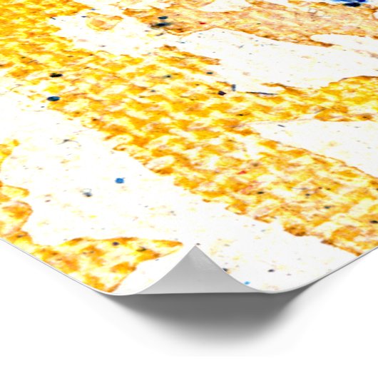 Polychromoptik #13C von Michael Moffa Poster (Ecke)