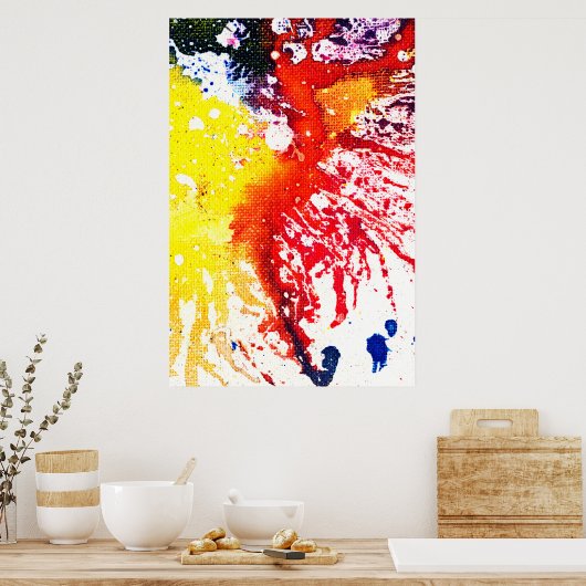 Polychromoptik #13C von Michael Moffa Poster (Küche)