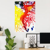 Polychromoptik #13C von Michael Moffa Poster (Heimbüro)