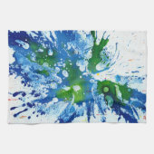 Polychromoptik #14 von Michael Moffa Geschirrtuch (Horizontal)