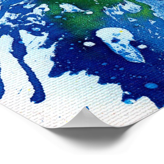 Polychromoptik #14 von Michael Moffa Poster (Ecke)