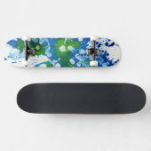 Polychromoptik #14 von Michael Moffa Skateboard (Horizontal)