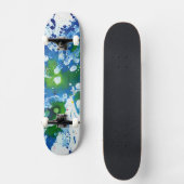 Polychromoptik #14 von Michael Moffa Skateboard (Vorderseite)