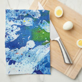 Polychromoptik #14B von Michael Moffa Geschirrtuch (Viertel Falte)