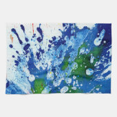 Polychromoptik #14B von Michael Moffa Geschirrtuch (Horizontal)