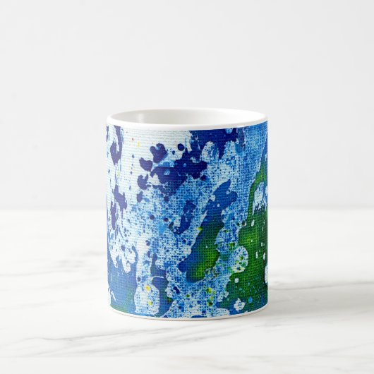 Polychromoptik #14B von Michael Moffa Kaffeetasse (Mittel)