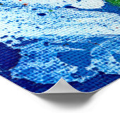 Polychromoptik #14B von Michael Moffa Poster (Ecke)