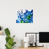 Polychromoptik #14B von Michael Moffa Poster (Heimbüro)