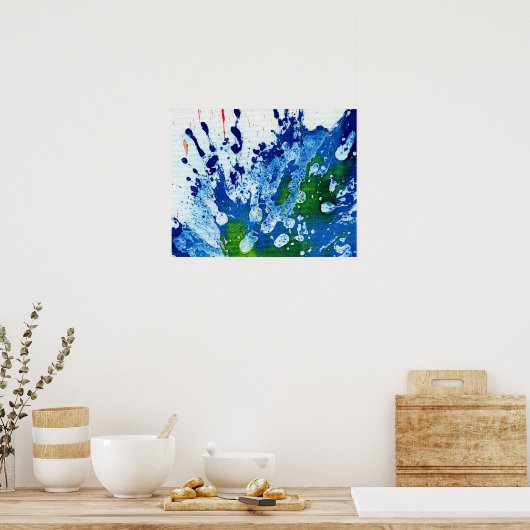 Polychromoptik #14B von Michael Moffa Poster (Küche)