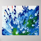 Polychromoptik #14B von Michael Moffa Poster (Vorne)