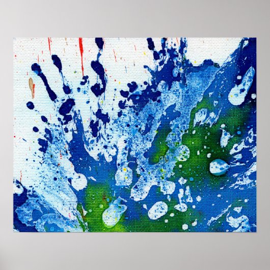 Polychromoptik #14B von Michael Moffa Poster (Vorne)