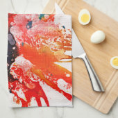 Polychromoptik #15 von Michael Moffa Handtuch (Viertel Falte)