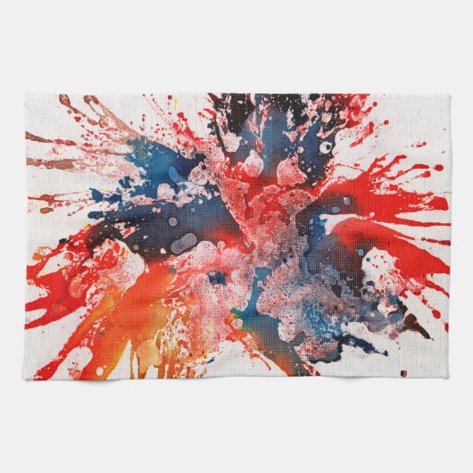 Polychromoptik #15 von Michael Moffa Handtuch (Horizontal)