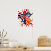 Polychromoptik #15 von Michael Moffa Poster (Küche)