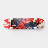 Polychromoptik #15 von Michael Moffa Skateboard (Horizontal)