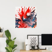 Polychromoptik #15A von Michael Moffa Poster (Heimbüro)