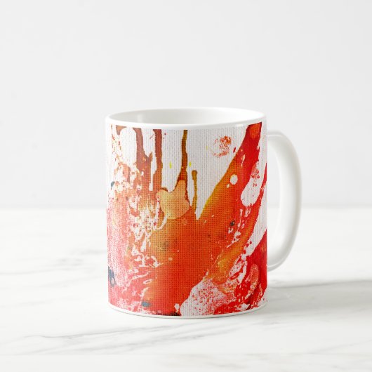 Polychromoptik #15B von Michael Moffa Kaffeetasse (VorderseiteRechts)