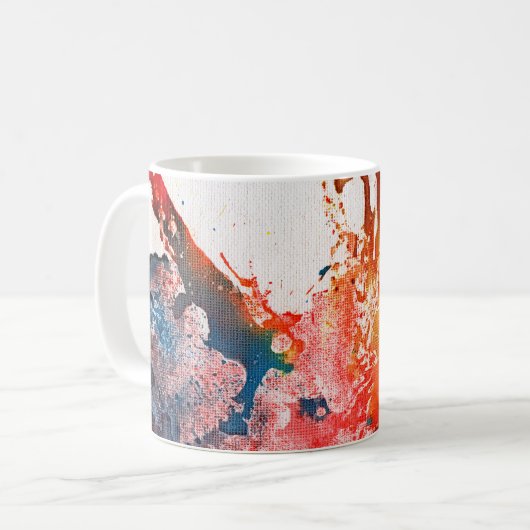 Polychromoptik #15B von Michael Moffa Kaffeetasse (Vorderseite Links)