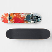 Polychromoptik #16 von Michael Moffa Skateboard (Horizontal)