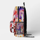 Polychromoptik 1A von Michael Moffa Bedruckter Rucksack (Rechts)