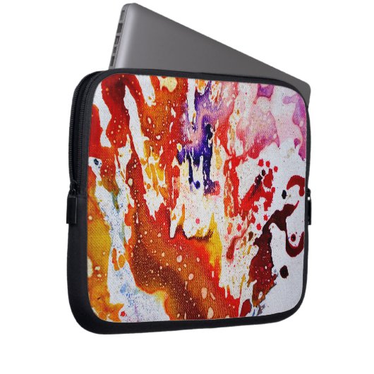 Polychromoptik #1A von Michael Moffa Laptopschutzhülle (Vorne Rechts)