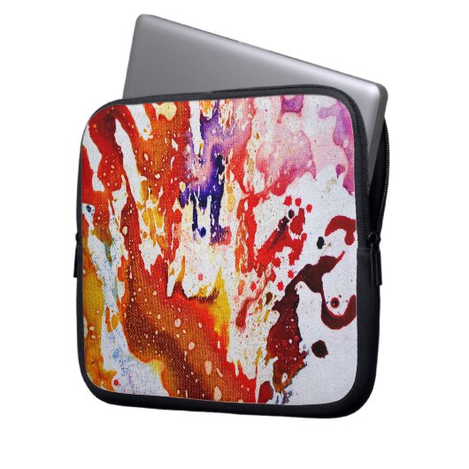 Polychromoptik #1A von Michael Moffa Laptopschutzhülle (Vorderseite Links)