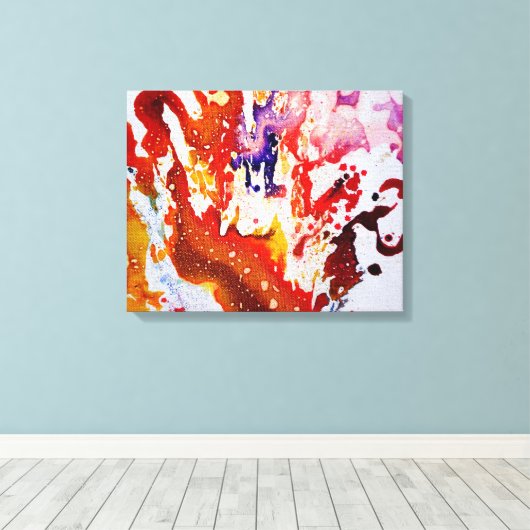 Polychromoptik #1A von Michael Moffa Leinwanddruck (Insitu (Holzboden))