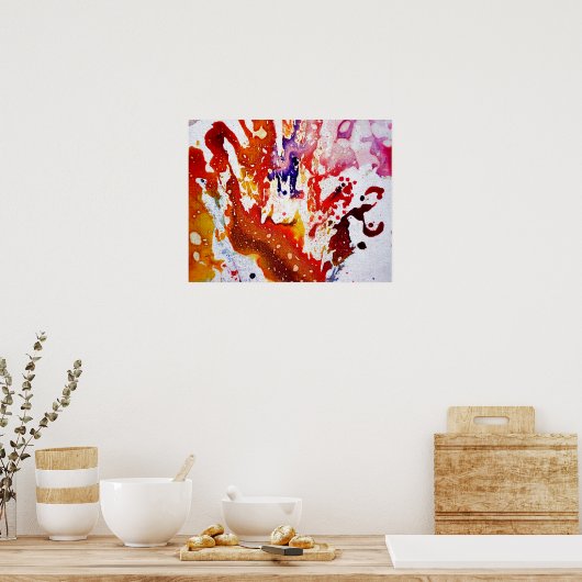 Polychromoptik #1a von Michael Moffa Poster (Küche)