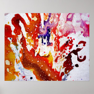 Polychromoptik #1a von Michael Moffa Poster